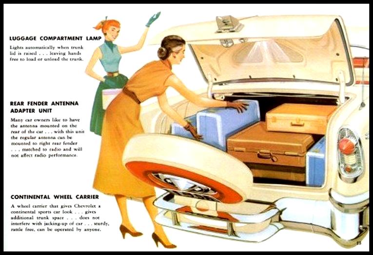 1956 Chevrolet Accessories Booklet Page 5